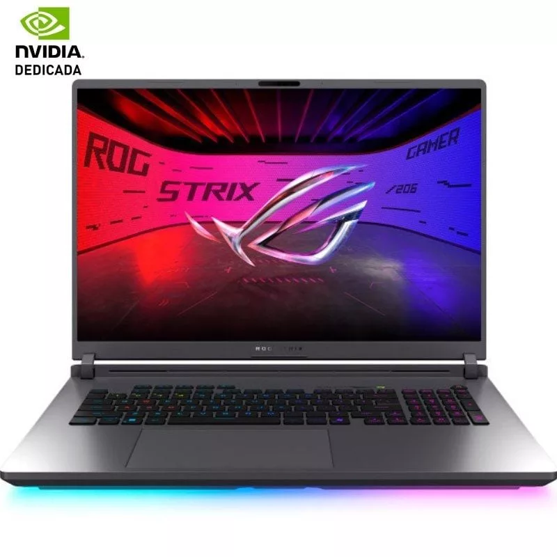Portátil Gaming Asus ROG Strix G18 (2025) G815JMR-S8051 Intel Core i7-14650HX/ 32GB/ 1TB SSD/ GeForce RTX 5060/ 18’/ Sin Sistema Operativo