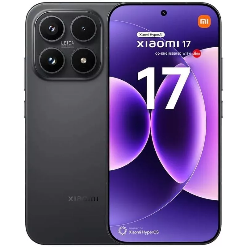 Smartphone Xiaomi 17 12GB/ 512GB/ 6.3’/ 5G/ Negro