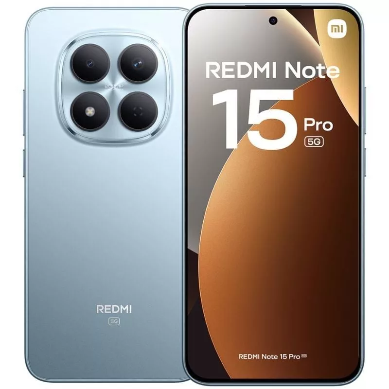 Smartphone Xiaomi Redmi Note 15 Pro 8GB/ 256GB/ 6.83’/ 5G/ Azul Glacial