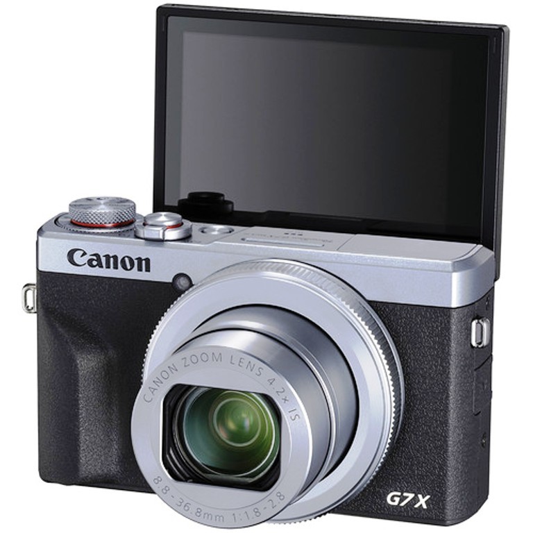 CANON G7X MARK III PLATA