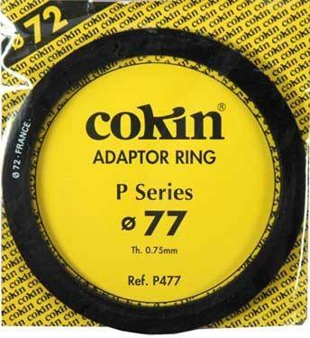 COKIN ANILLA ADAPTADOR SERIE P DE 77 MM.