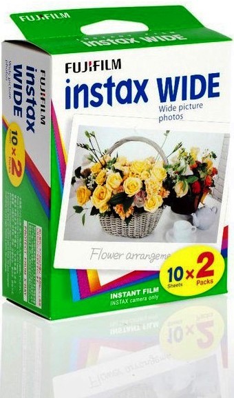 FUJIFILM INSTAX WIDE PACK DE 10X2 (20 PELICULAS)