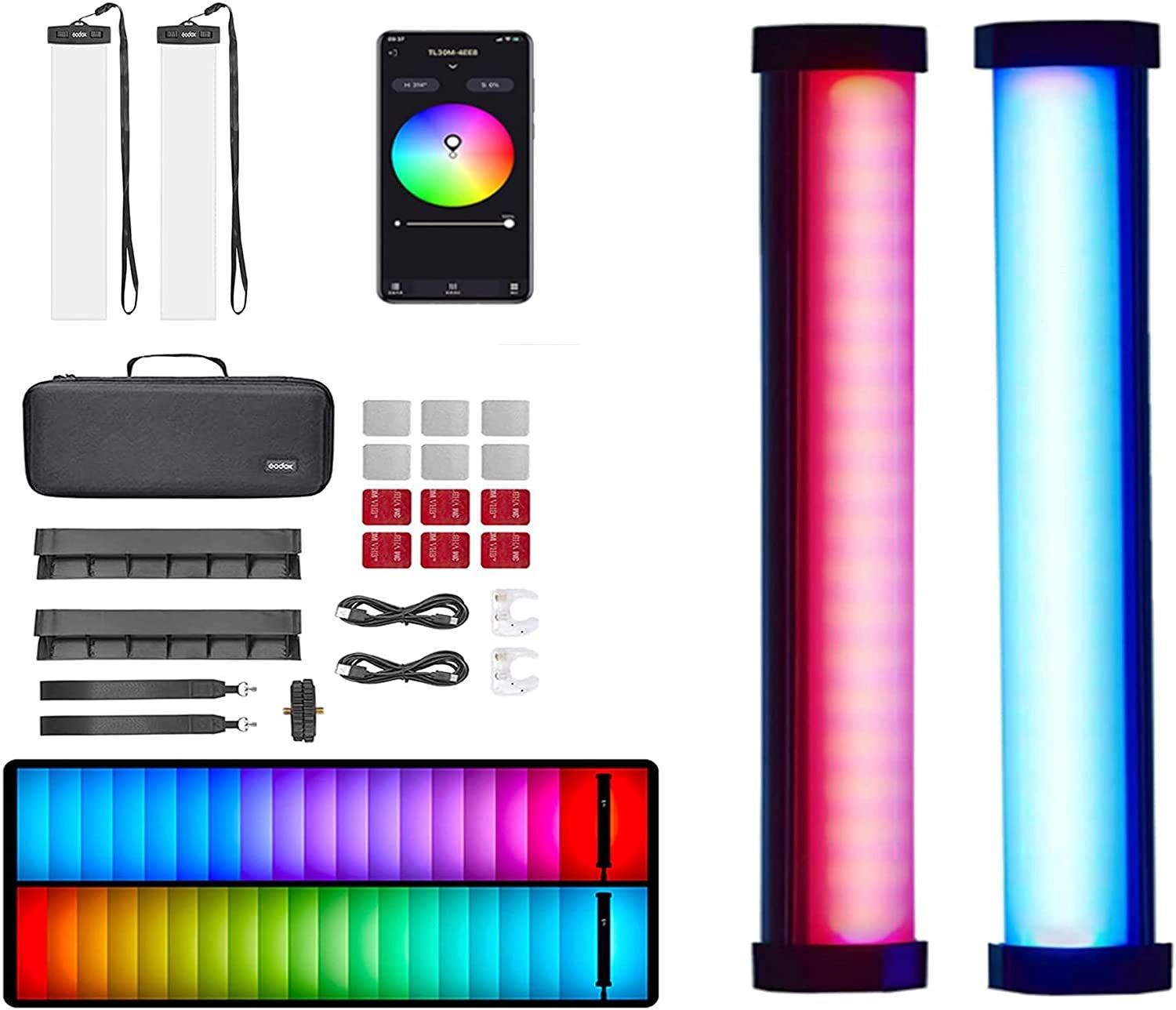 GODOX LED TL-30 KIT 2 TUBOS
