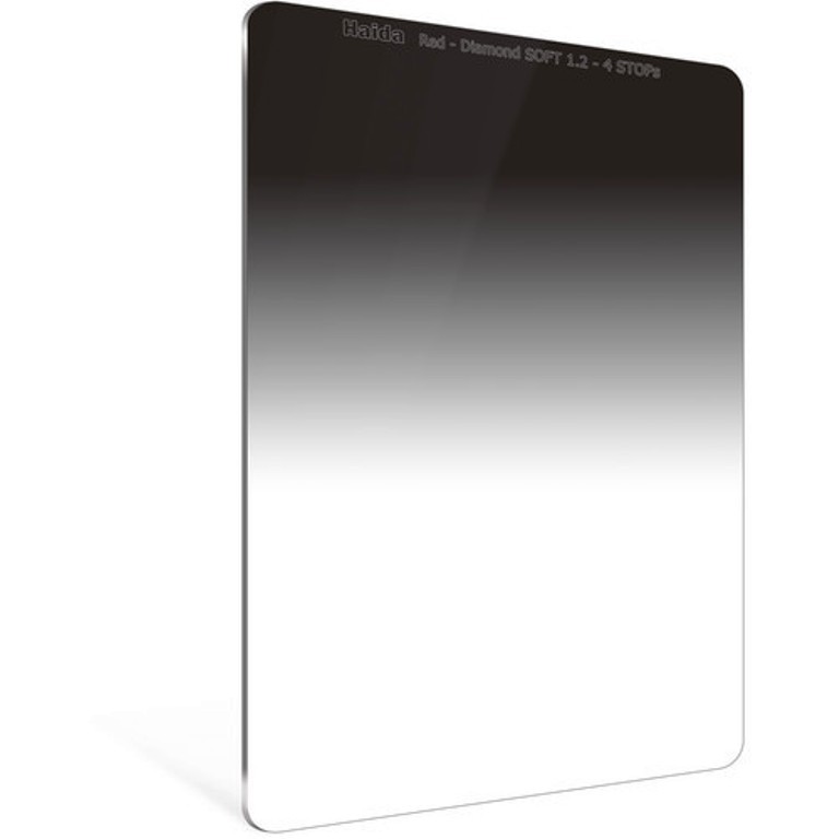 HAIDA FILTRO RED DIAMOND SOFT GRAD ND1.2 100X150 4 PASOS DEGRADADO SUAVE