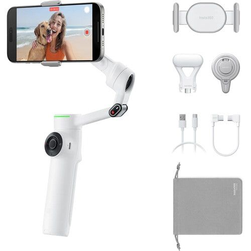 INSTA360 GIMBAL PARA SMARTPHONE FLOW 2 PRO KIT CREATOR GRIS