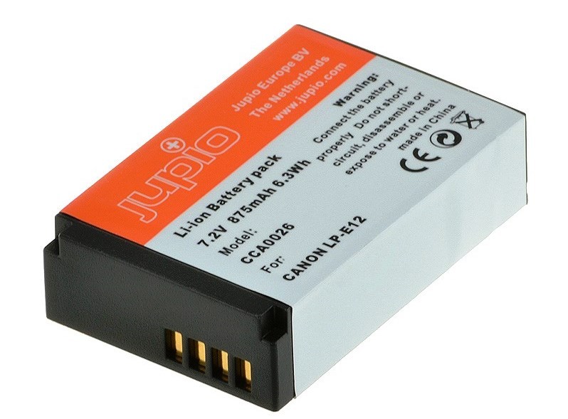 JUPIO LP-E12/NB-E12 DE CANON 875MAH.