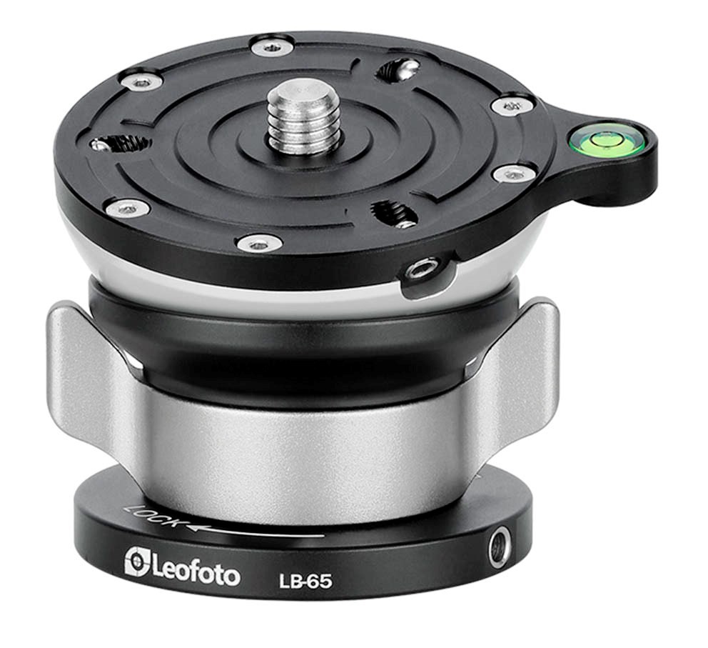 LEOFOTO LB-65 BASE NIVELADOR CON SEMIESFERA