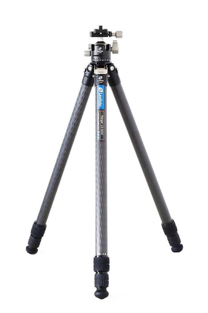 LEOFOTO TRIPODE LS-323C + LH40 TRIPODE DE CARBONO