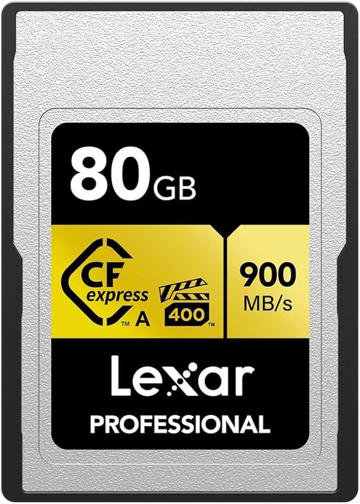 LEXAR TARJETA CFEXPRESS PRO TIPO A SERIE GOLD 80GB/R900-W800MB/S
