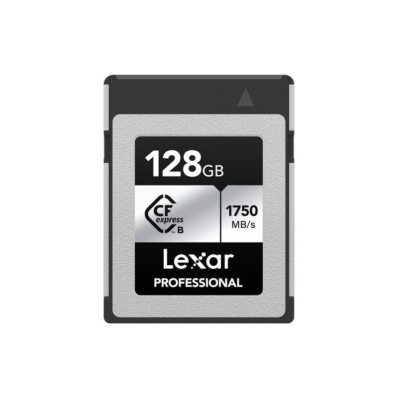 LEXAR TARJETA CFEXPRESS PRO TIPO B SILVER 128GB/R1750-W1300MB/S