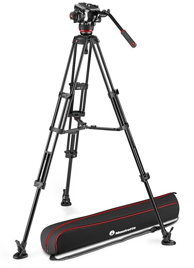 MANFROTTO KIT VIDEO TWIN ALUMINIO + ROTULA 504X - MVK504XTWINMA