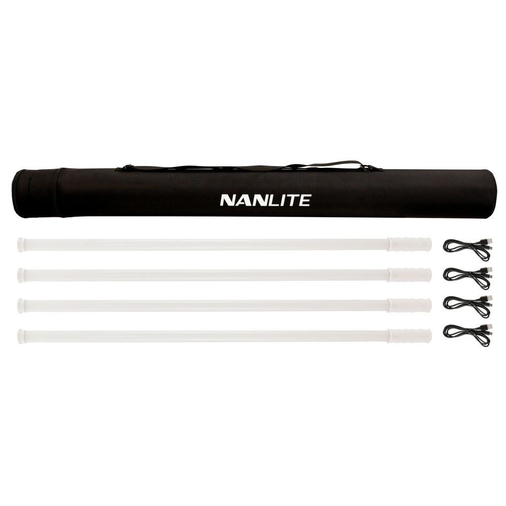 NANLITE PAVOTUBE 4X KIT - T8-7X -
