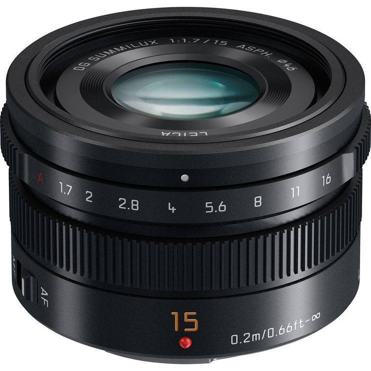 PANASONIC (LEICA) OBJETIVO DG SUMMILUX 15MM/F1.7