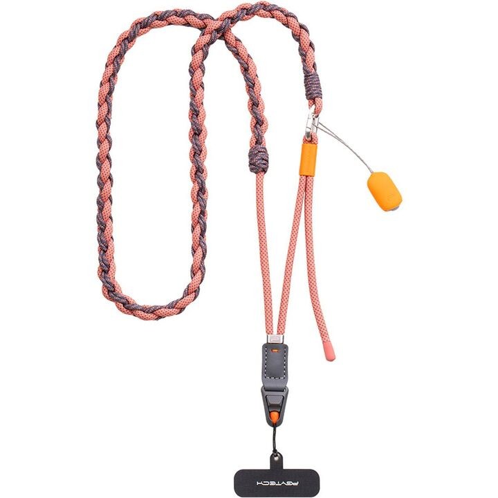 PGYTECH CORREA LINKGO PHONE TRENZADO CORAL