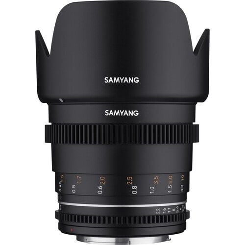 SAMYANG OBJETIVO 50MM T1.5 VDLSR MK2 PARA CANON EF