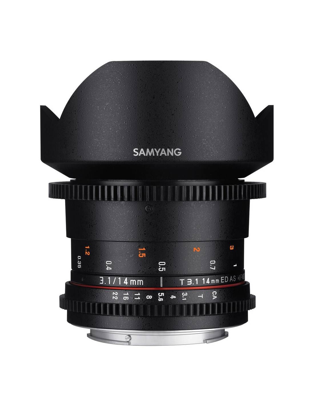 SAMYANG OBJETIVO MF 14MM T3,1 VDSLR MK2 PARA SONY E -