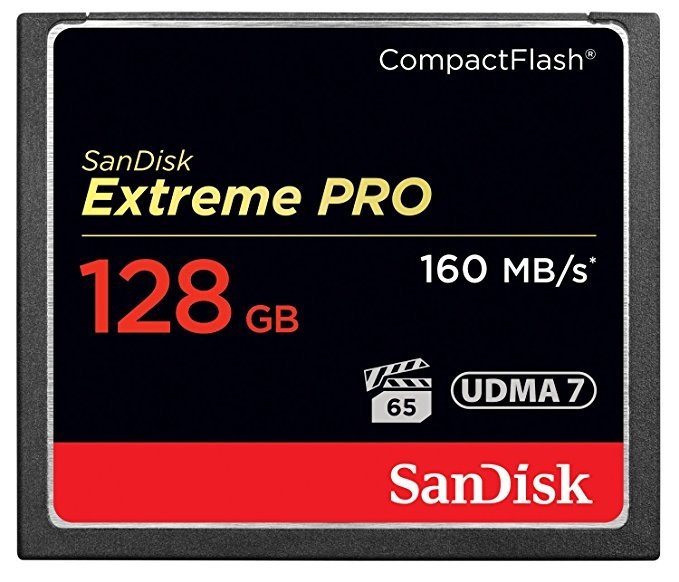 SANDISK CF 128GB 160 MB/s EXTREME PRO UDMA7