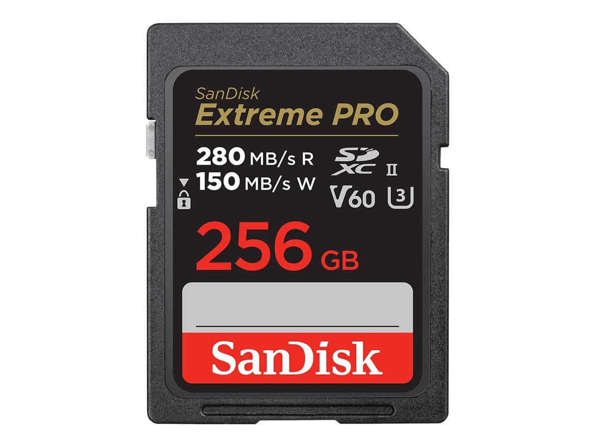 SANDISK EXTREME PRO SDHC UHS-II 256GB 280MB/S V60