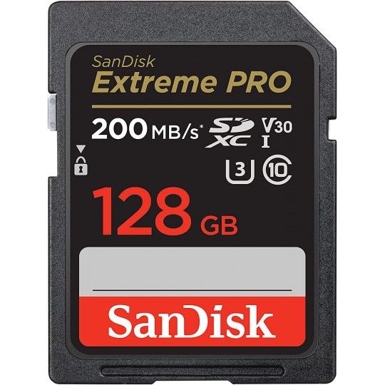 SANDISK TARJETA EXTREME PRO SDXC UHS-I 128GB 200MB/S