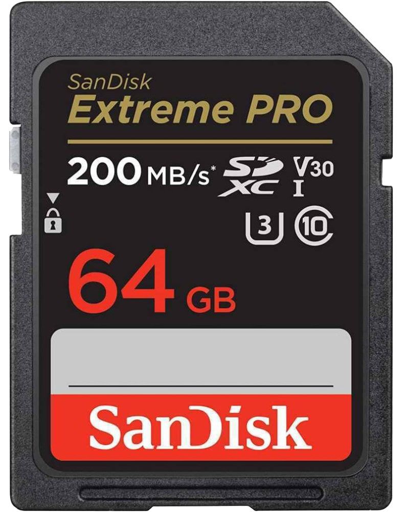 SANDISK TARJETA EXTREME PRO SDXC UHS-I 64GB 200MB/S BF