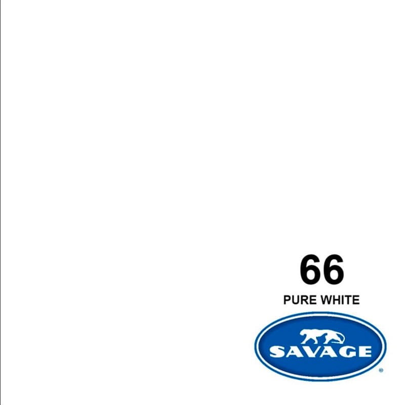 SAVAGE FONDO DE PAPEL 2.72X11 66 PURE WHITE SA66-12