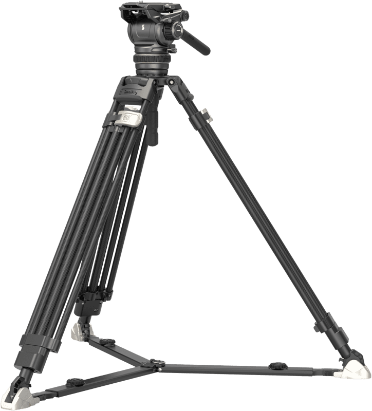 Smallrig 4463 Heavy-Duty Carbon Fiber Tripod Kit AD-120