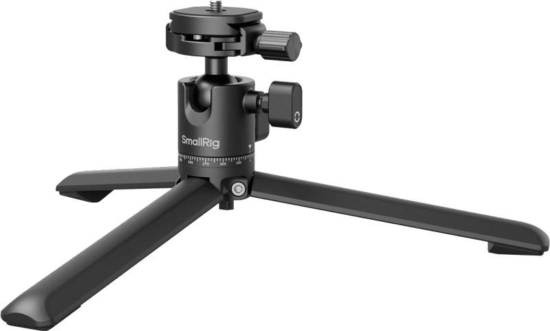 Smallrig 4630 Metal Tabletop Tripod with Arca-Swiss Quick Release Plate and Panoramic Ball Head