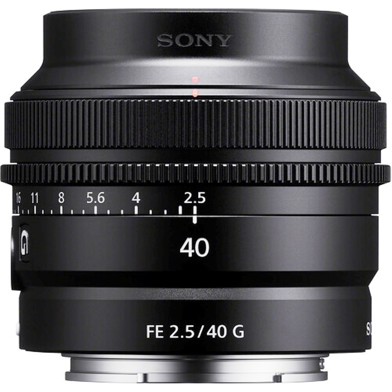 SONY 40MM F2.5G PRIME LENS (SEL40F25G.SYX)