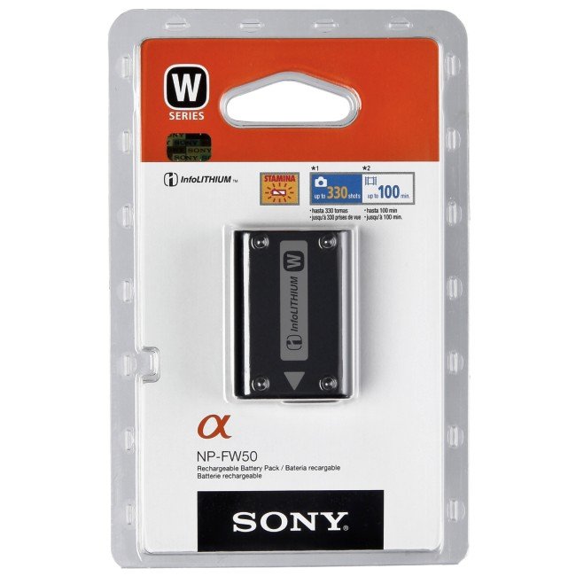 SONY BATERIA DE LITIO NP-FW50 (SERIE W)